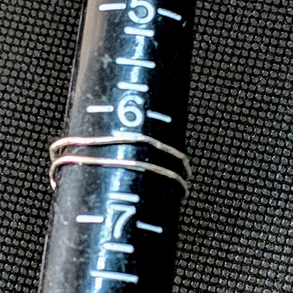 Handcrafted Sterling Silver Knot Ring Size 6.5 - Picture 6 of 8